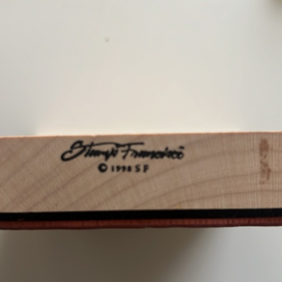 New XL Rubber Stamp (Stars, Moons) and XL Black Ink Pad - Picture 6 of 6